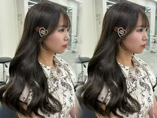 ミディアム カラー 村上 大武のヘアスタイル