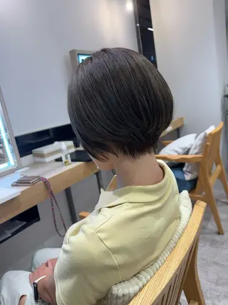 ショート 神 嵩徳のヘアスタイル