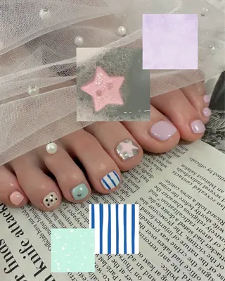 ネイル shiki_nail 🪐のネイルデザイン