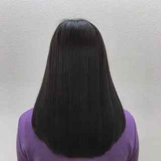 セミロング もりたみかこ 美容師お休み中のヘアスタイル