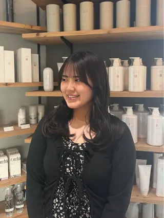 ロング カラー Glimpseあやね 🎀大濠/髪質改善のヘアスタイル