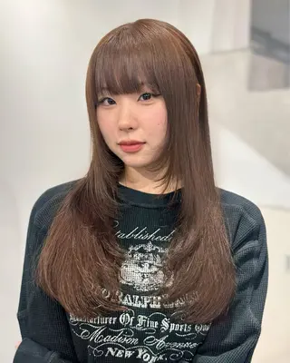 ロング カラー 韓国ヘアメンズ・レデ ィース特化ミクのヘアスタイル