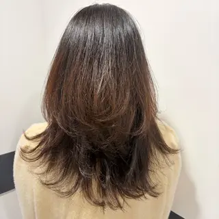 セミロング ボブ/外国人風カラー 🩵mikiのヘアスタイル