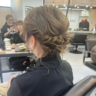 ヘアアレンジ 奥秋 理紗　sai xのヘアスタイル