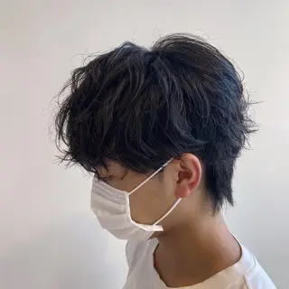 パーマ メンズ メンズ縮毛矯正 ♠️店長下平隼人のヘアスタイル