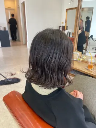 ミディアム Sakamoto nanaのヘアスタイル
