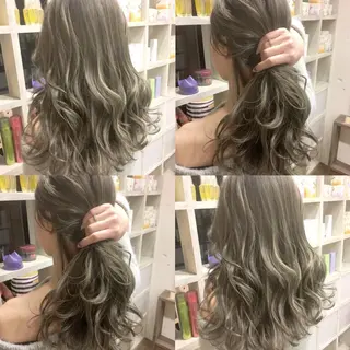 ロング ハイトーン得意😍 Lumiereのヘアスタイル