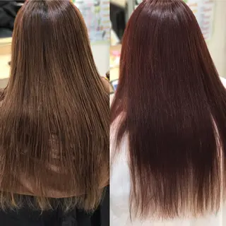 セミロング カラー AVANCE 長尾 尚悟のヘアスタイル