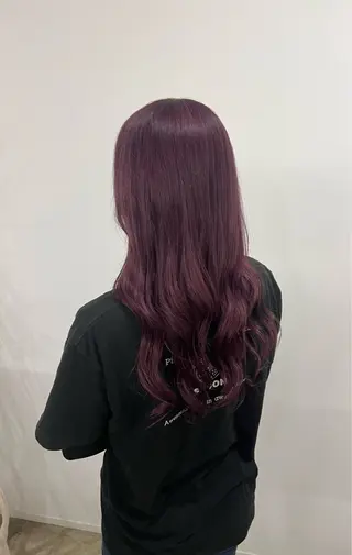 カラー だいこく ななかのヘアスタイル