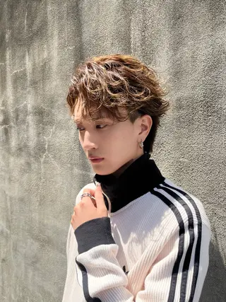 カラー メンズ メンズ/縮毛矯正 ⚜️kyon⚜️のヘアスタイル