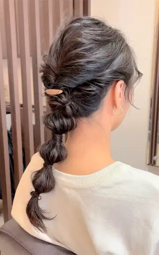 セミロング 神崎 一洋のヘアスタイル