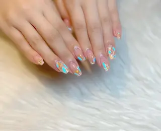 ネイル Lino+ ネイル&よもぎ蒸しのネイルデザイン