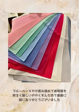 パーソナルカラー診断 自由が丘💐ブルームのその他イメージ