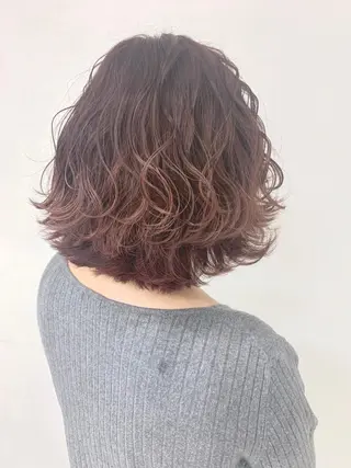 ミディアム 穐田 司樹のヘアスタイル