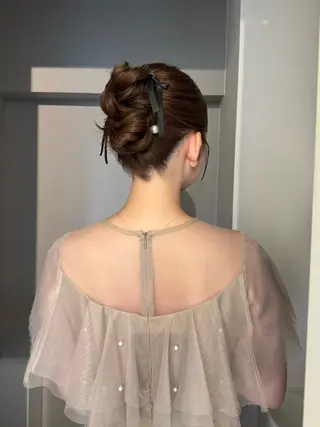 ロング カラー ヘアアレンジ mina 🌷のヘアスタイル