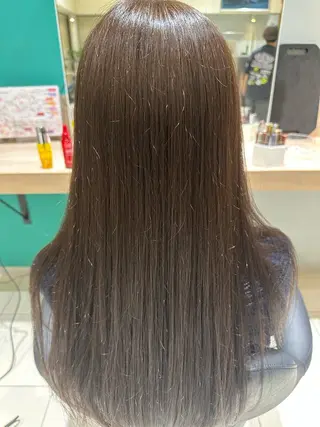 ロング カラー 作長 晃希のヘアスタイル