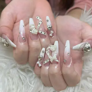 ネイル Anh ゴテゴテネイルのネイルデザイン