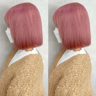 カラー ボブ特化美容師☺︎ タクミのヘアスタイル