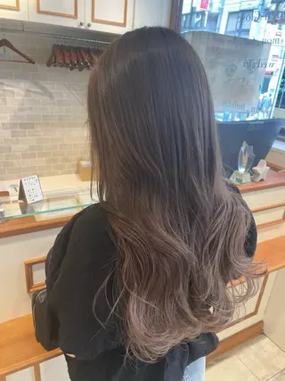 ロング カラー 清水 ちひろ ✄トップスタイリストのヘアスタイル