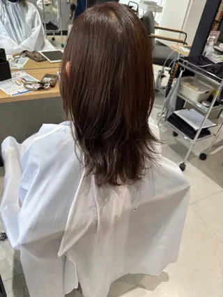 ミディアム THETAふじみ野 古屋のヘアスタイル