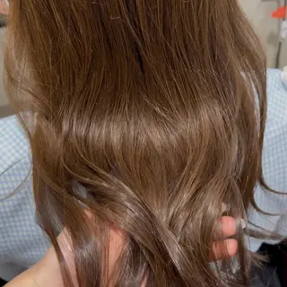 カラー 淡色┊︎ナチュラル 🧁奈那美🧁*.゜のヘアスタイル