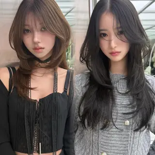 ロング 【大宮】一日限定 ハイレイヤーカットのヘアスタイル