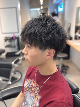 カラー 🌻帆🌻 大宮メンズ特化🦁のヘアスタイル