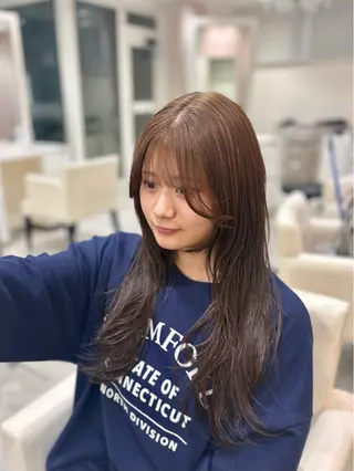 ロング カラー 石山 海斗のヘアスタイル