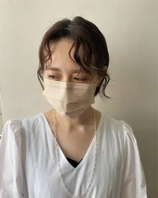 ショート フレンチボブパーマ Yuukiのヘアスタイル