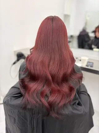 ロング 🍒韓国y2k暖色 NO.1🍒REAのヘアスタイル