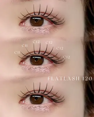 マツエク・マツパ eyeprolish 三軒茶屋のマツエク・マツパデザイン