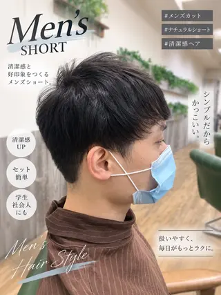 ショート メンズ 🔹Kplus🔹 遠山のヘアスタイル
