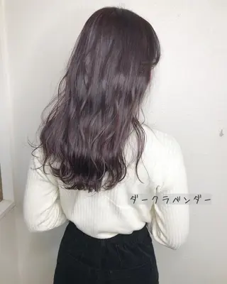 ロング カラー あさだ しゅうたろうのヘアスタイル