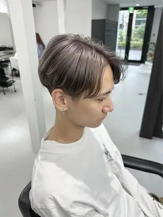 ショート カラー メンズ カットモデル募集中/ 新潟万代/こおまのヘアスタイル
