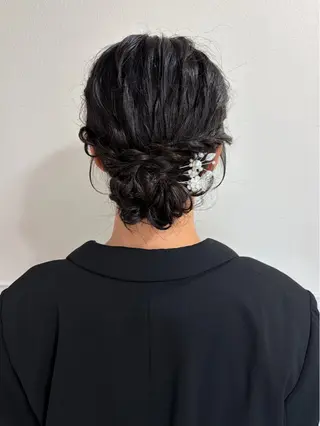 セミロング 似合わせカット⌇ヘア セット⌇A i‎🤍のヘアスタイル