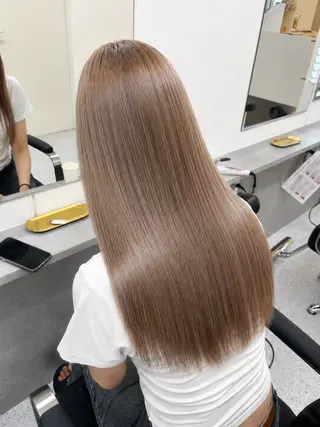 ロング カラー 透明感カラーレイヤー ブリーチ🌙Manaのヘアスタイル