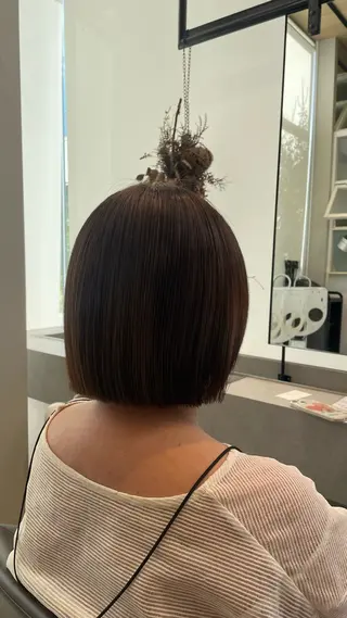 ショート ノンダメージカラー/ ボブ/RINのヘアスタイル