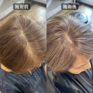 ショート カラー 白髪ぼかし ハイライト専門/大嶋のヘアスタイル