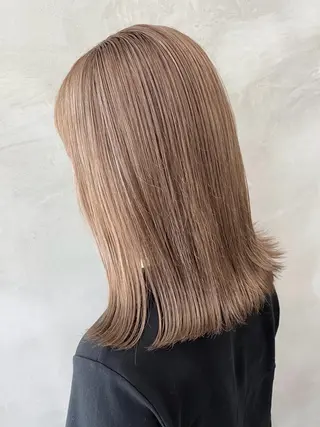 セミロング カラー 🫧透明感カラー🫧 OIKAWAのヘアスタイル