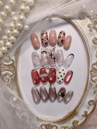 ネイル SAORI NAIL /長さ出し　スカルプのネイルデザイン