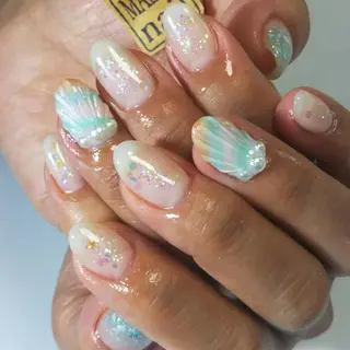 ネイル 荒木 莉奈のネイルデザイン
