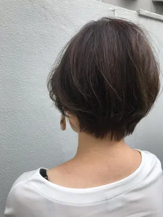 ショート ayane⭐️ボブ・ ショート・パーマのヘアスタイル