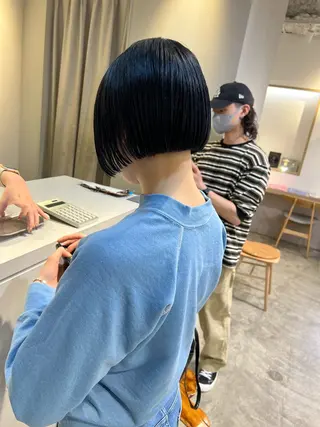 ショート メンズ清潔感のプロ 💈メンズパーマ藤田のヘアスタイル