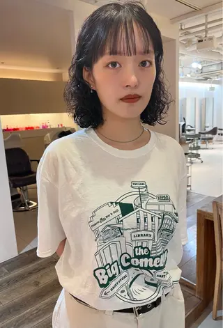 ミディアム カットモデル募集中 MIYUUのヘアスタイル