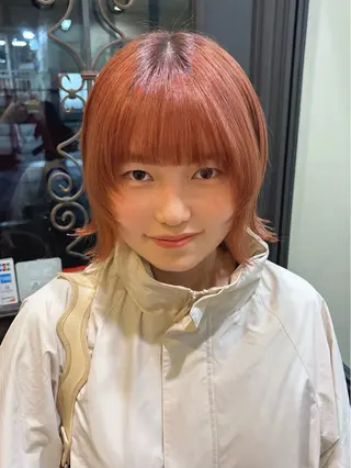 ショート カラー Karin／ レイヤーブリーチ🥀のヘアスタイル