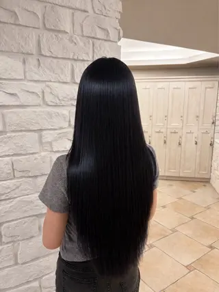 ロング カラー 阿部 未來のヘアスタイル