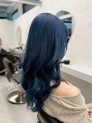 ロング カラー Riru💜 カラーモデル募集中のヘアスタイル