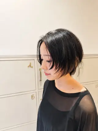 ショート 小野 永貴のヘアスタイル