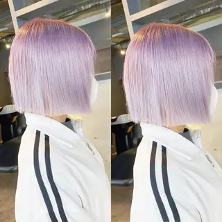 ミディアム カラー yoriダブルカラー 代表すがわらのヘアスタイル