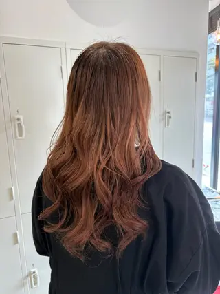 ロング カラー 艶カラー透明感カラー まいか🫧‪のヘアスタイル